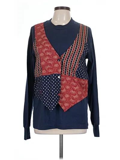 Pre-owned Assorted Brands Sweater Vest In Blue