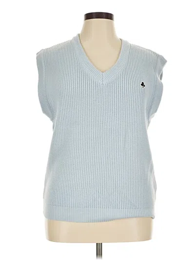 Pre-owned Assorted Brands Sweater Vest In Blue