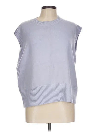 Pre-owned Assorted Brands Sweater Vest In Blue