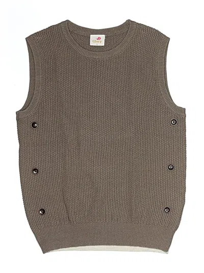 Pre-owned Assorted Brands Kids' Sweater Vest In Brown