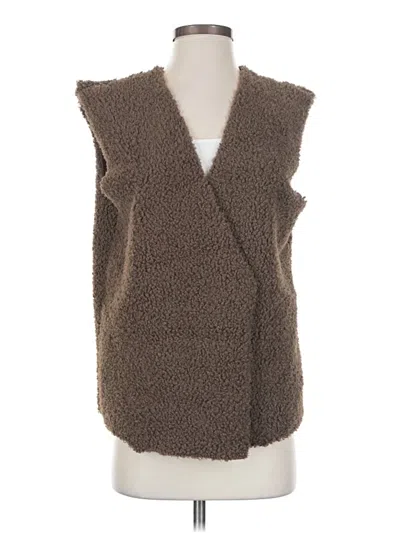 Pre-owned Assorted Brands Sweater Vest In Brown