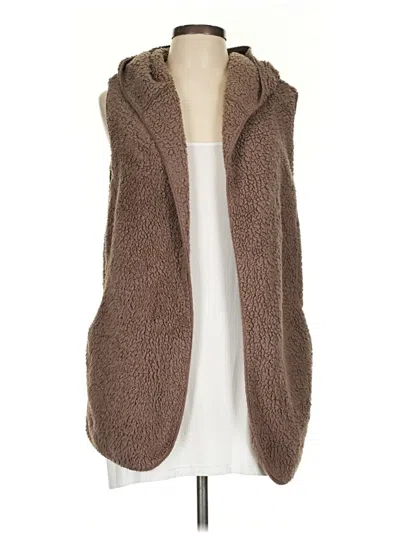 Pre-owned Assorted Brands Sweater Vest In Brown