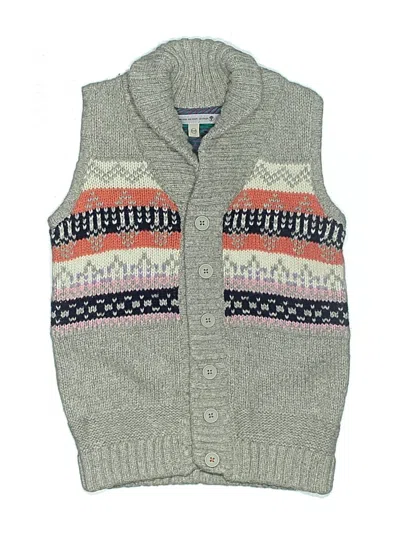 Pre-owned Assorted Brands Kids' Sweater Vest In Gray