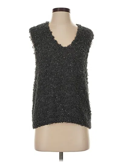 Pre-owned Assorted Brands Sweater Vest In Gray