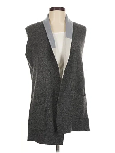 Pre-owned Assorted Brands Sweater Vest In Gray