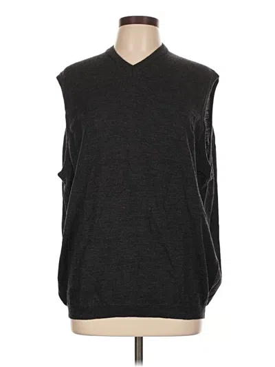Pre-owned Assorted Brands Sweater Vest In Gray