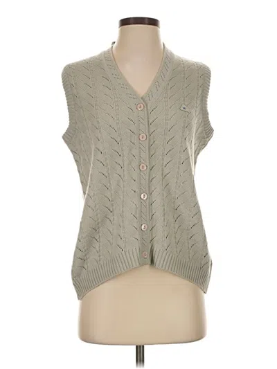 Pre-owned Assorted Brands Sweater Vest In Gray