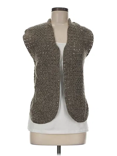 Pre-owned Assorted Brands Sweater Vest In Gray