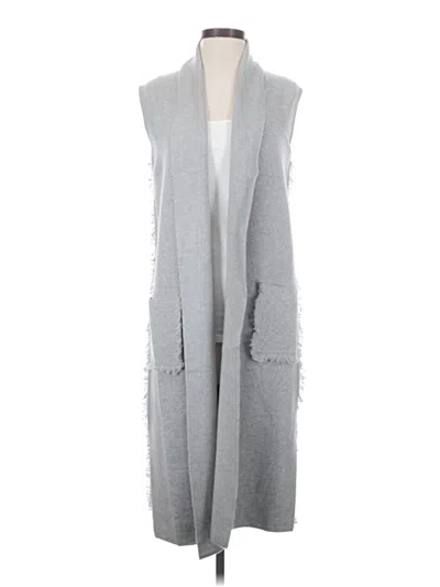 Pre-owned Assorted Brands Sweater Vest In Gray