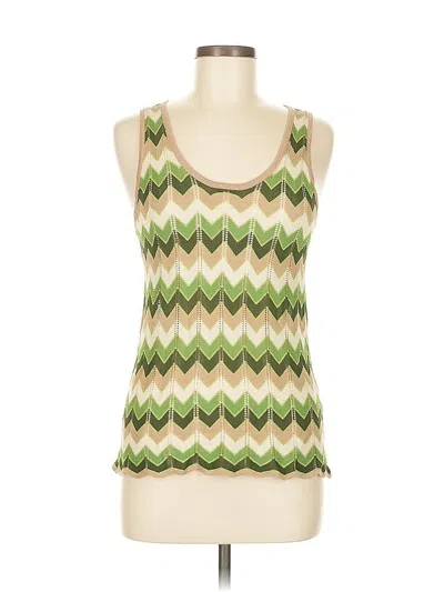 Pre-owned Assorted Brands Sweater Vest In Green