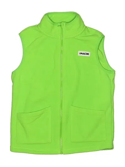 Pre-owned Assorted Brands Kids' Sweater Vest In Green