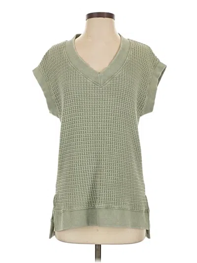 Pre-owned Assorted Brands Sweater Vest In Green