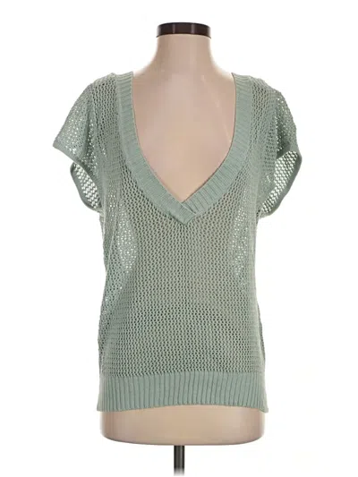 Pre-owned Assorted Brands Sweater Vest In Green