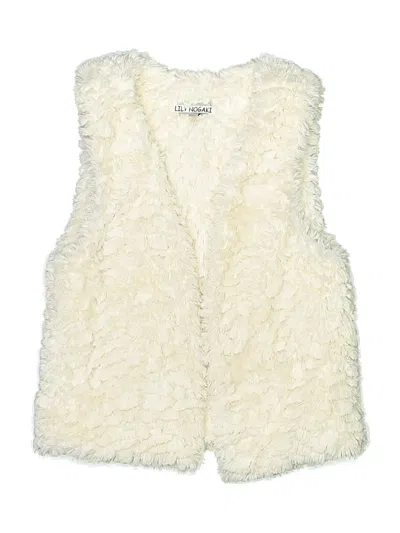 Pre-owned Assorted Brands Kids' Sweater Vest In Ivory