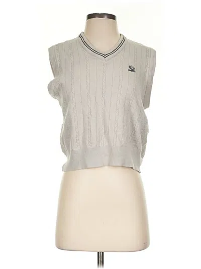 Pre-owned Assorted Brands Sweater Vest In Ivory