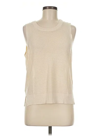 Pre-owned Assorted Brands Sweater Vest In Ivory