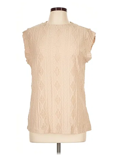 Pre-owned Assorted Brands Sweater Vest In Ivory