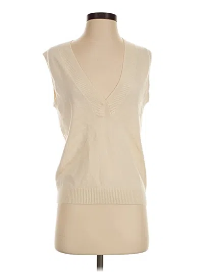 Assorted Brands Sweater Vest In Ivory