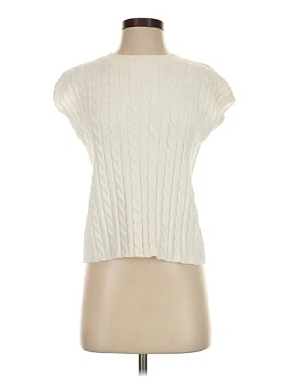 Pre-owned Assorted Brands Sweater Vest In Ivory