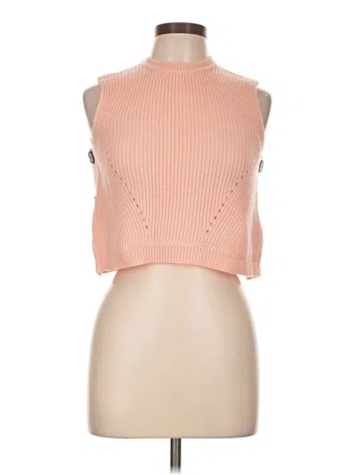 Assorted Brands Sweater Vest In Pink