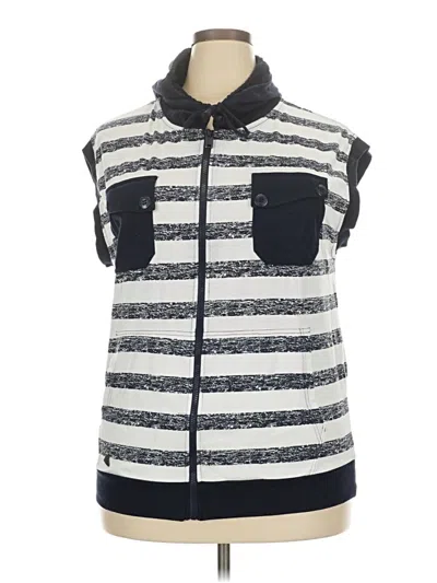 Pre-owned Assorted Brands Sweater Vest In Silver