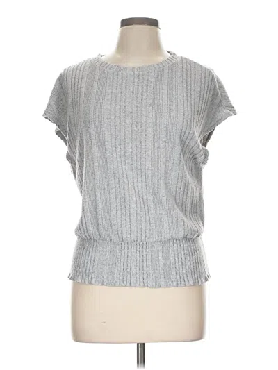 Pre-owned Assorted Brands Sweater Vest In Silver