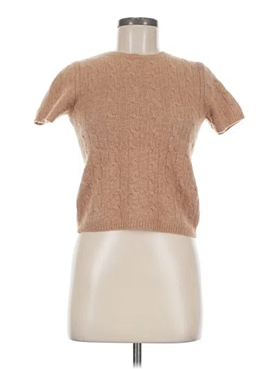 Pre-owned Assorted Brands Sweater Vest In Tan