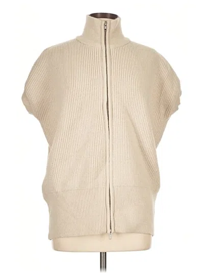 Pre-owned Assorted Brands Sweater Vest In Tan