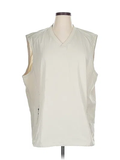 Pre-owned Assorted Brands Sweater Vest In White