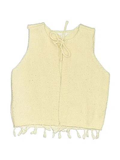 Pre-owned Assorted Brands Kids' Sweater Vest In White