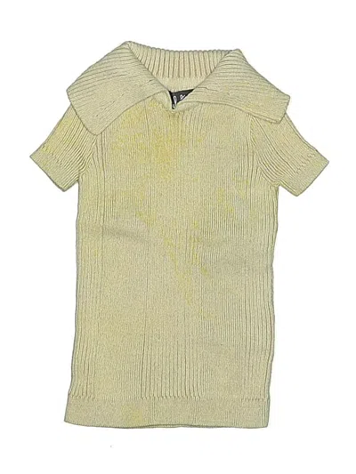 Pre-owned Assorted Brands Kids' Sweater Vest In Yellow