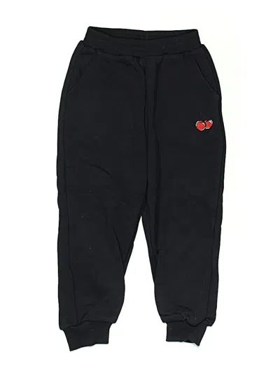 Pre-owned Assorted Brands Kids' Sweatpants In Black