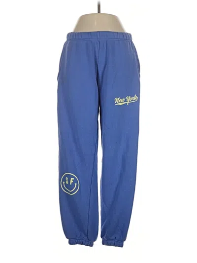 Pre-owned Assorted Brands Sweatpants In Blue