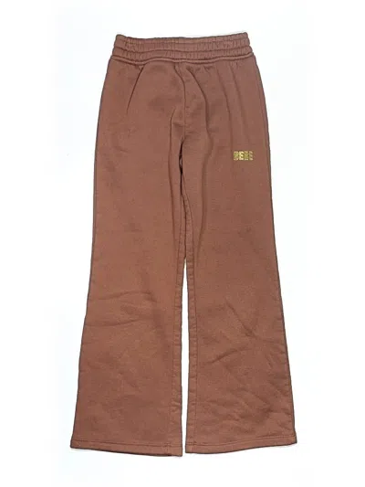 Pre-owned Assorted Brands Kids' Sweatpants In Brown
