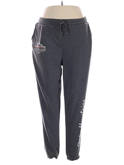 Pre-owned Assorted Brands Sweatpants In Gray