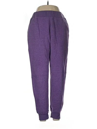 Pre-owned Assorted Brands Sweatpants In Purple
