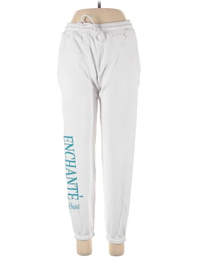 Pre-owned Assorted Brands Sweatpants In White