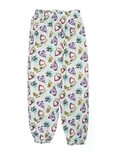 Pre-owned Assorted Brands Kids' Sweatpants In White