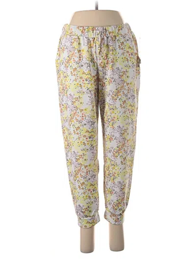 Pre-owned Assorted Brands Sweatpants In Yellow