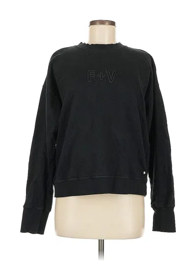 Pre-owned Assorted Brands Sweatshirt In Black