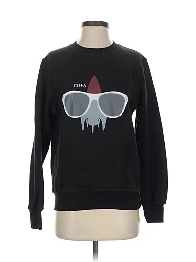 Pre-owned Assorted Brands Sweatshirt In Black