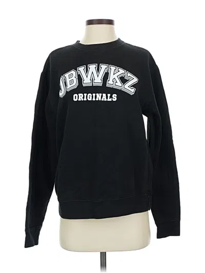 Pre-owned Assorted Brands Sweatshirt In Black