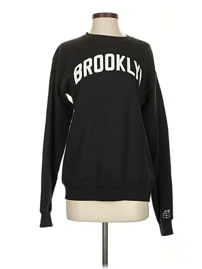 Pre-owned Assorted Brands Sweatshirt In Black