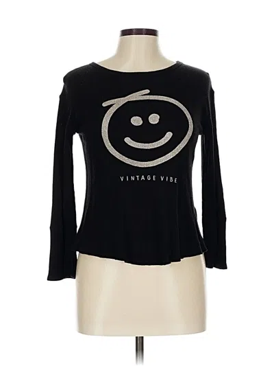 Pre-owned Assorted Brands Sweatshirt In Black