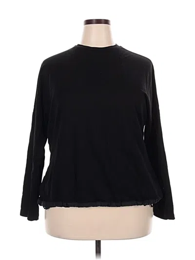 Pre-owned Assorted Brands Sweatshirt In Black