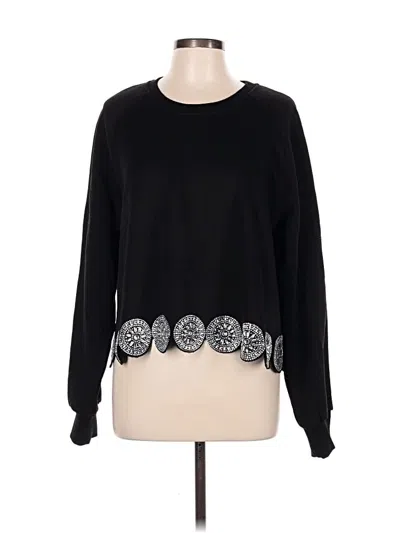 Pre-owned Assorted Brands Sweatshirt In Black