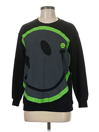Pre-owned Assorted Brands Sweatshirt In Black