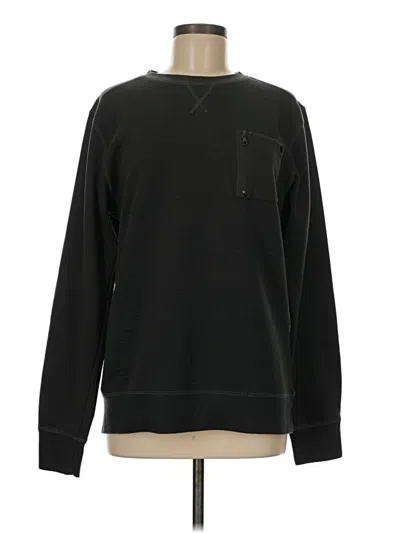 Pre-owned Assorted Brands Sweatshirt In Black
