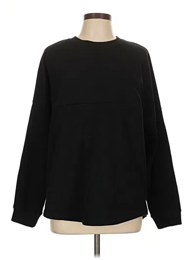 Pre-owned Assorted Brands Sweatshirt In Black