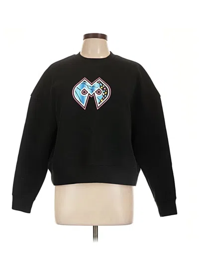 Pre-owned Assorted Brands Sweatshirt In Black